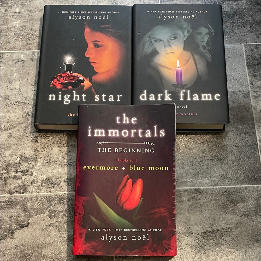 Alyson Noel The Immrortals new your best selling Author books / novels